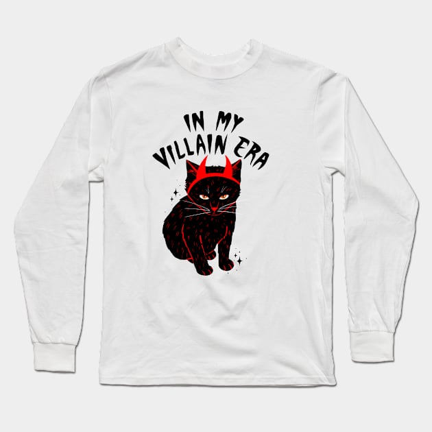 In My Villain Era Long Sleeve T-Shirt by SusDraws